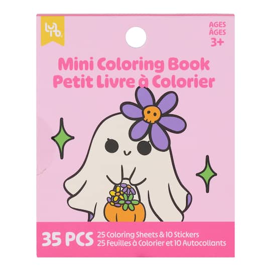 Michaels, Halloween Mini Coloring Pad by Little Yellow Bicycle® – Category: Buckets & Toys